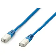 Equip Patchkabel Cat6A Plat.s/Ftp 2Xrj45 20.00M  blau Lszh Polybeutel 605639 4015867152546 85444210