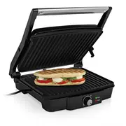 Galda grils Tristar  Grill Gr-2853 Contact grill, 2000 W, Aluminum 8713016073969