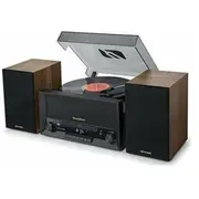 Gramofons Muse atskaņotāju mikrosistēma Mt-120Mb ar Usb portu, Aux ieeju  3700460208394