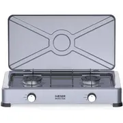Haeger Gc-02E.022A Double Cook Divriņķu gāzes plītiņa  5608475034862
