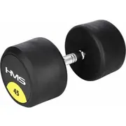 Hms Hantel Hg Pro gumēts hanteles svars 1 x 45 kg  17-66-169 5907695539578