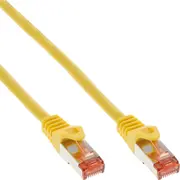 Inline 40 gab. iepakojums vairumtirdzniecības iepakojumā savienojuma kabelis S/Ftp Pimf Cat.6 250Mhz Pvc vara yellow 2M  B-76402Y 4043718290208
