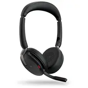 Jabra Evolve2 65 Flex Ms Stereo Usb Headset Black Usb-C inkl. Wireless-Charging-Pad  26699-999-889 5706991029178
