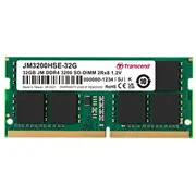 Pamięć do laptopa Transcend Jetram, Sodimm, Ddr4, 32 Gb, 3200 Mhz, Cl22 Jm3200Hse-32G  0760557848981