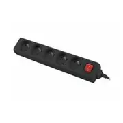 Kabelis Lanberg  Ps1-05E-0300-Bk 3M Black 5901969415520
