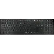 Klaviatūra Cherry Kw 9100 Slim bezvadu Rf  Bluetooth Qwerty angļu valoda Black Jk-9100Eu-2 4025112097171