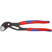 Knipex Cobra Quickset Cauruļu un ūdens sūkņu knaibles 87 22 250 Red/Blue, garums 250Mm, caurulēm līdz 2  4003773077794
