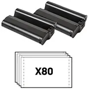 Kodak Printkartusche 80 Blatt Fotopapier 4,0X6,0 retail  Phc-80 8809243715052 37031000