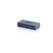 Kvm Hdmi 2X2 pārslēdzējs  Uhd 4K60Hz 3X Usb-A 3.1 Gen1 1X Usb-C Usb Audio Core Line Ds-12856 4016032506577 Nuasskv2P000007