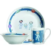 Leonardo komplekts 3 gab. bērnu trauku kosmoss Bambini Avventura -  L-022799 4002541227997