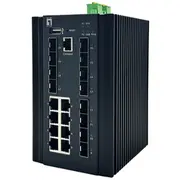 Levelone Industr.switch  8Xge/8Xsfp/4X2.5Gsfp Managed L2 Igu-2072 4015867239278 85444210