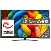 Lg 65 Nanocell Ai Nano81 4K Smart Tv 2025  65Nano81A3A