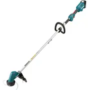 Makita Akku-Rasentrimmer Dur192Lrt1, 18Volt Blau/Black, Li-Ionen Akku 5,0Ah  Dur192Lrt1 0088381772624