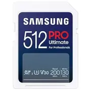 Samsung Pro Ultimate Sdxc karte 512 Gb Uhs-I U3 V30 Mb-Sy512S/Ww  8806094957402