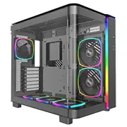 Montech King 95 Pro Black, Tempered Glass x 2  King95Prob 4710562744941