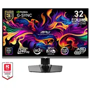 Msi Mpg 322Urx Qd-Oled computer monitor 80 cm 31.5 3840 x 2160 pixels 4K Ultra Hd Black  9S6-3Dd29A-021 4711377264433 100098480