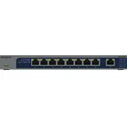 Netgear Gs108Mx-100Eus łącza sieciowe Nie zarządzany L2 Gigabit Ethernet 10/100/1000 Montaż na biurku/ścianie  606449168396 161965