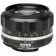 Objektīvs Voigtlander Apo Skopar Sl Iis 90 mm f/2,8 Nikon F - Black  Vg2476 4002451006804