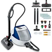 Putekļu sūcējs Polti  Tvaika tīrītājs Pteu0313 Vaporetto Pro 100 Eco Power Jauda 1900 W spiediens 5.5 bar Ūdens tvertnes tilpums 2 L White/Blue 8007411013546