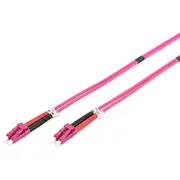 Parveidotājs Digitus  Fiber Optic Multimode Dk-2533-03-4 Patch cord Length 3 m Erika violet 4016032308812