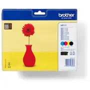 Patrone Brother Lc-121Valbp Blisterfarbtintenset  Lc121Valbp 5014047566233