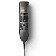 Mikrofons Philips Speechmike Premium Touch, -37 dB, 200 - 12000 Hz, vienvirziena, vads, Usb, Black  Smp3700 5715063641026