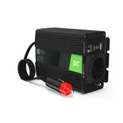 Green Cell Car Power Inverter Pure Sine Wave Strāvas pārveidotājs 12V to 230V 150W / 300W  Inv29 5907813966880
