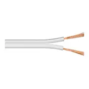 Microconnect skaļruņa kabelis 2X1.5Mm², 100M, White Audspeaker6  5712505338483