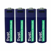 Serveru  - Citi piederumi Trust Battery Rech. Li-Ion Aa 1.5V/1700Mah Usb-C 4P 25631 8713439256314