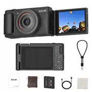 Sjcam Zv200 Digitālā kamera 5K / 80Mp melna  Sj163388 6972476163388