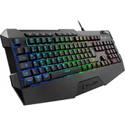 Skiller Sgk4, Gaming-Tastatur schwarz, It-Layout, Rubberdome  4044951026265 1452418