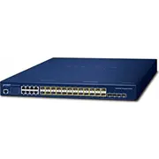 Switch Planet Slānis 3 16-Portu 100/1000X Sfp Pārvaldāms L3 10G Ethernet 100/1000/10000 1U Blue  Sgs-6310-16S8C4Xr 4711605286671
