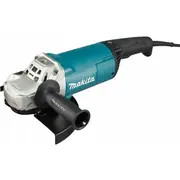 Leņķa slīpmašīna Makita 230Mm 2200W ar maigu palaišanu M Ga9060R - 