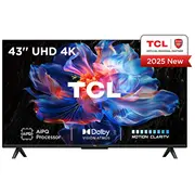 Televizors Tcl 43 4K Ultra Hd 3840 x 2160 pikseļi Plakans 169 Dled 43V6C  5901292526009