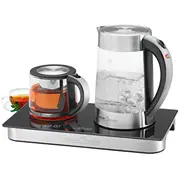 Elektriskā tējkanna Proficook Pc-Tks 1056 1.7 L Black, nerūsējošais tērauds, caurspīdīga  4006160105698 Agdpfozap0001