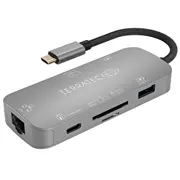 Terratec Adapter Connect C8 Usb-C - Pd/Hdmi/Usb3.0/..  306706 4040895006721 84718000