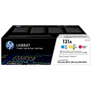 Toner Hp 131A Komplekts Cmy Oriģināls U0Sl1Am  0888182055885