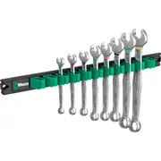 Wera 9642 Magnetleiste 6003 Joker Imperial 1, 5-Teilig Ringmaulschlüssel-Satz, zöllig  05020235001 4013288229878