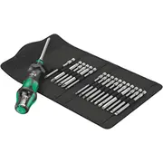 Wera Kraftform Kompakt Turbo 1, 19-Teilig Black/Grün  05057482001 4013288214614