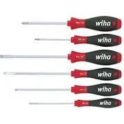 Wiha komplekts 6 skrūvgriežu Softfinish 07153  4010995071530