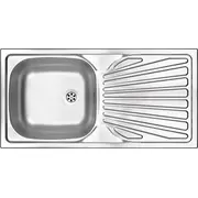 Zlewozmywak Deante Techno 1-Komorowy z ociekaczem  Zmu 011B 5907650873976