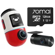 70Mai Omni X800 4K set Czerwona  karta Sd 128Gb 5904463685826