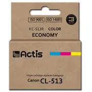 Actis Kc-513R Tintes kasetne Rezerves Canon Cl-513 standarta 15 ml krāsas cyan, magenta, yellow  5901443097709 Expacsaca0050