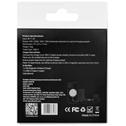 Adapteris Wozinsky  15W Wireless Qi2 Inductive Charger - Black 5907769367533