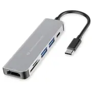 Usb-C 3.1 6 Vienu 1 Hub adapteris  Donn02G 4015867222812