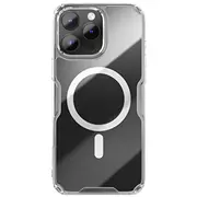 Aizmugurējais vāciņš Nillkin  Nature Pro Magnetic Case with Magsafe for iPhone 16 - Transparent White Tpu Ap 6902048287266