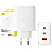 Baseus Os-Cube Pro 2Xusb-C / Usb Tīkla Lādētājs 65W  P10152301213-00 6932172641481