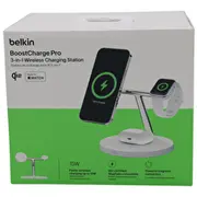 Belkin 3-In-1 magnētiskā uzlādes stacija Apple Watch, white  Wiz032Kqwh 745883900336