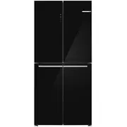 Bosch Serie 4 Kmc85Lbea brīvi stāvošs ledusskapis ar saldētavu side-by-side 547 L E Black  4242005441891 Agdboslow0232