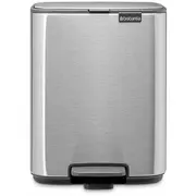 Atkritumu tvertne Brabantia Bo Pedal Bin 7L - Matt Steel Fingerprint Proof  8710755237942